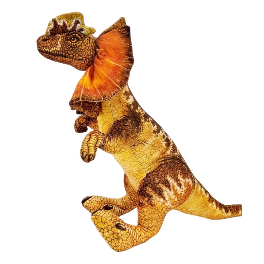 Vintage 1992 Dakin Jurassic Park Dilophosaurus Dinosaur Collectable Plush Toy